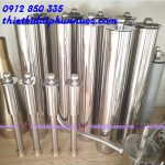 Béc phun hình hoa Lily phi 48 Inox