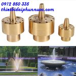 Đầu phun tạo hình bông hoa lắp tiểu cảnh