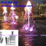 Vòi phun lửa lắp nhạc nước
