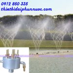 Vòi phun nước quay tròn tự động Rotating