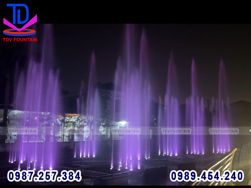 Đài phun nước sân vận động Hùng Vương - Phúc Yên - Vĩnh Phúc 12