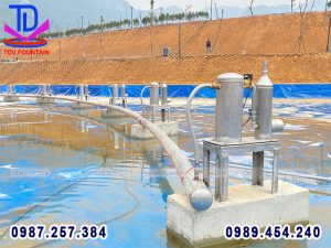 Nhạc nước nhà ga cáp treo Hương Bình - Chùa Tiên - Hòa Bình