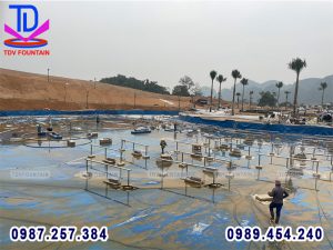 Nhạc nước nhà ga cáp treo Hương Bình - Chùa Tiên - Hòa Bình 14