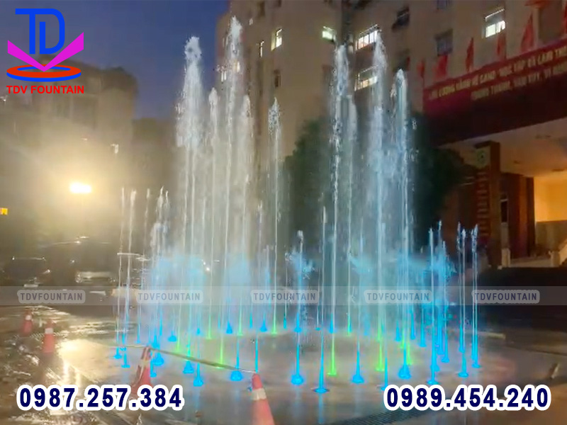 Sàn phun nước Bộ tư lệnh Cảnh vệ - Trấn Vũ - Ba Đình - Hà Nội 8