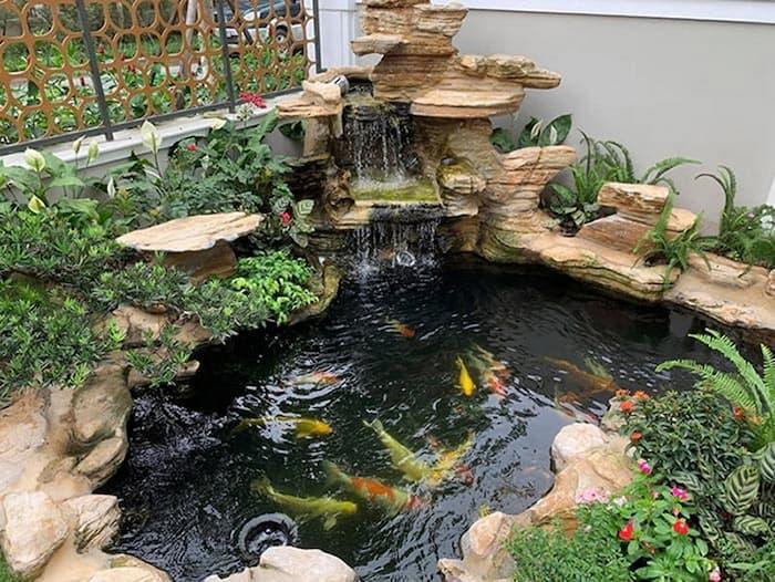 Lợi ích khi lắp đặt đài phun nước cho bể cá 