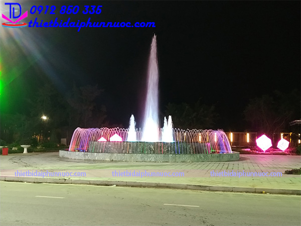 Thiết kế đài phun nước của TDV Việt Nam đảm bảo độ bền vượt trội