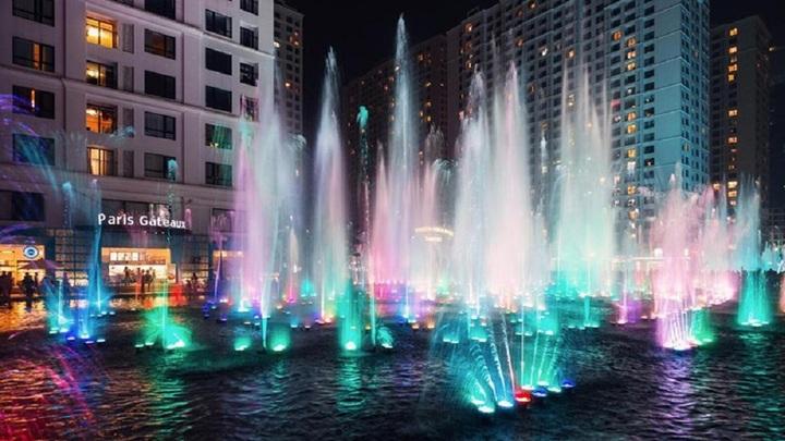 Đài phun nước Time City có gì đặc biệt