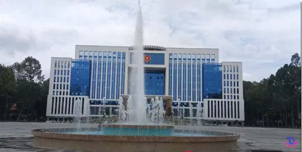 Thi công lắp đặt Đài phun nước tại Quân khu 7 – TP.HCM