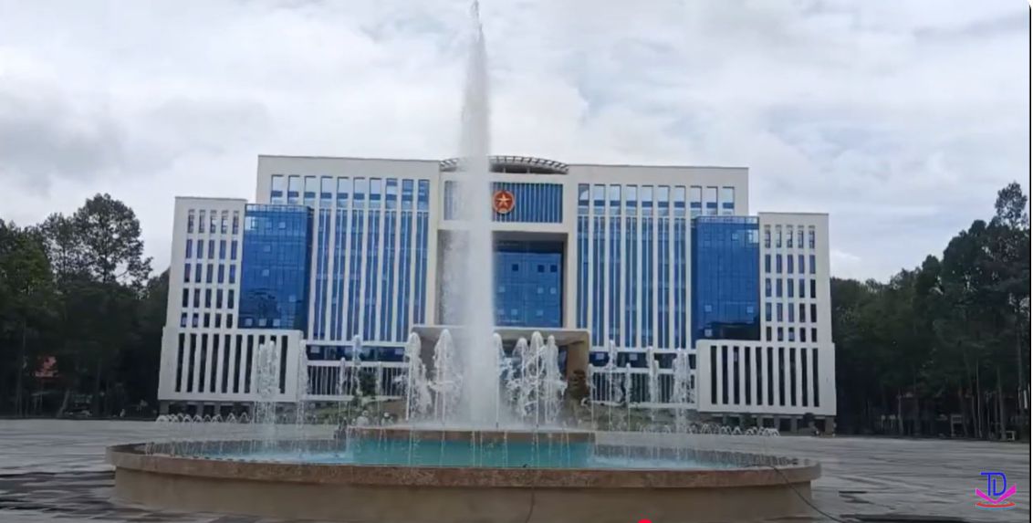 Hệ thống trang thiết bị được sử dụng trong đài phun nước 