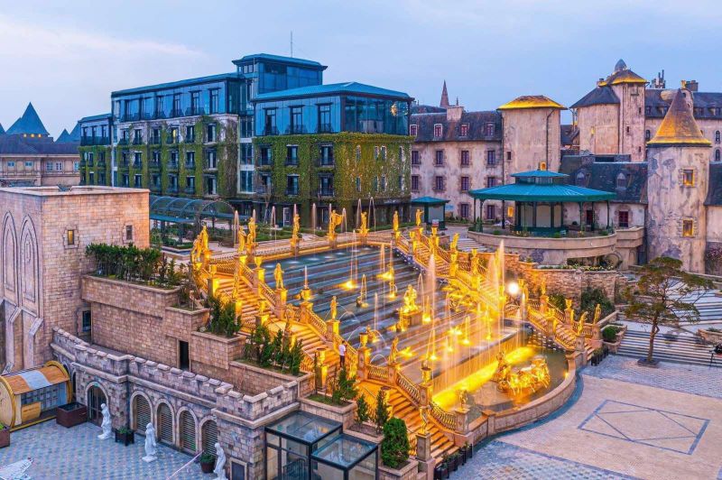 Tổng quan về công trình đài phun nước Bà Nà Hills