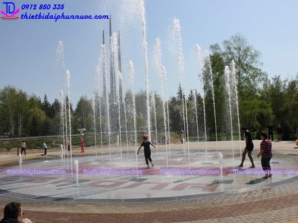 Tầm quan trọng của việc thi công đài phun nước mầm non