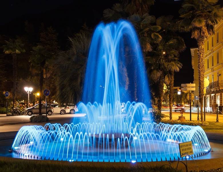 Công trình nhạc nước giúp không gian đô thị trở nên sinh động và cuốn hút hơn.