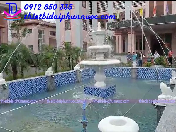 Đài phun nước Gefion với vẻ đẹp mạnh mẽ trong không gian hiện đại