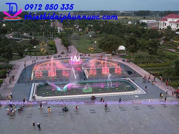 TDV Việt Nam – Đơn vị thiết kế nhạc nước hình cánh hoa uy tín