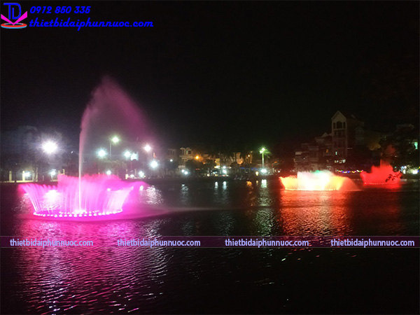 Nhạc nước hình cánh hoa – Công trình nghệ thuật nâng tầm không gian sống