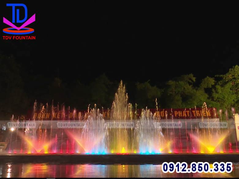 Nhạc nước sự kiện trở là khả năng đồng bộ tuyệt đối với âm nhạc.