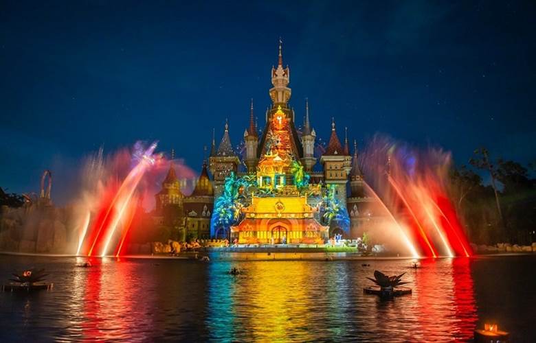 Nhạc nước triệu đô là sự kết hợp tinh tế giữa yếu tố nghệ thuật và công nghệ.