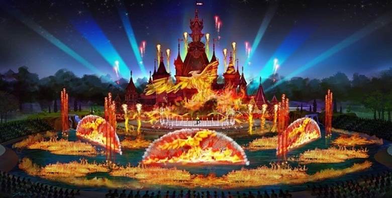 Show nhạc nước triệu đô là luôn có kịch bản câu chuyện rõ ràng.