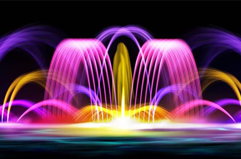 Hệ thống điều khiển nhạc nước hoàn chỉnh được cấu tạo từ nhiều bộ phận