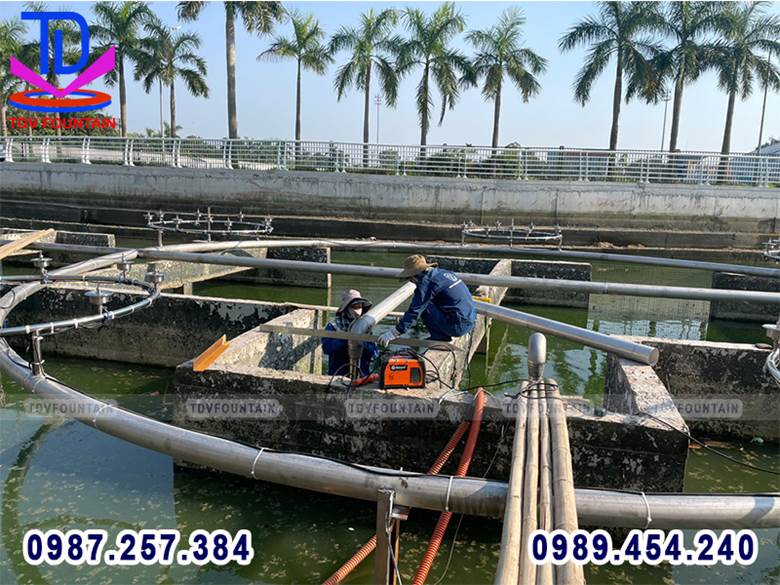 Lưu ý quan trọng khi thiết kế đài phun nước quảng trường trung tâm