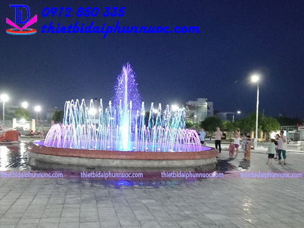 Đài phun nước quảng trường trung tâm – Điểm thu hút du khách và cư dân