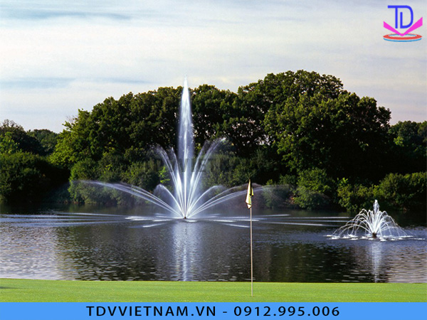 Đài phun nước tự động – Ứng dụng công nghệ trong thiết kế cảnh quan