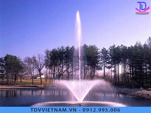 Đài phun nước tự động vận hành dựa trên sự kết hợp đồng bộ giữa các bộ phận