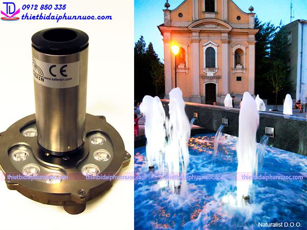 Kiểm tra vật liệu và linh kiện công trình nhạc nước
