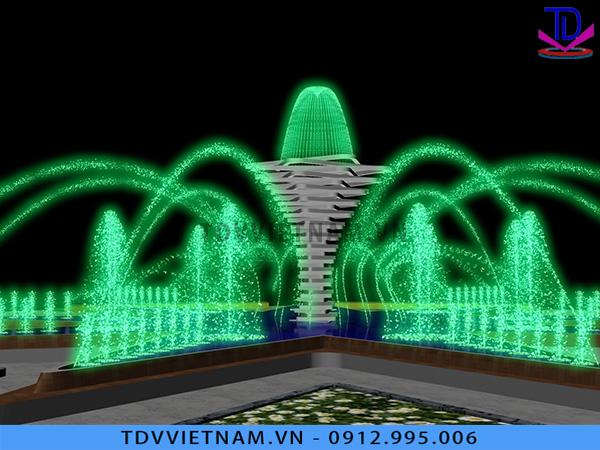 Mô hình nhạc nước nghệ thuật là hệ thống biểu diễn độc đáo