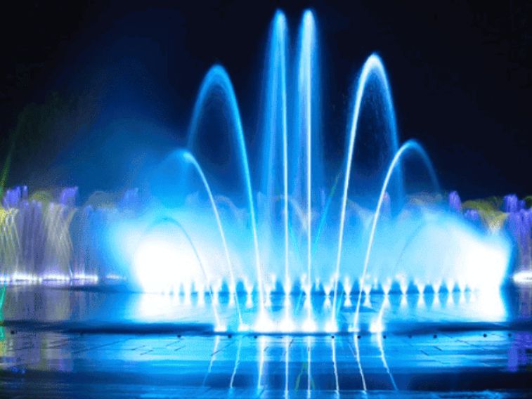 Nhạc nước hình elip – Giải pháp trình diễn nghệ thuật nước hiện đại