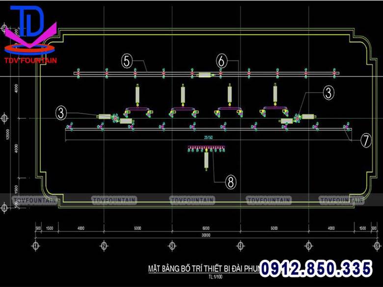 Quy trình thiết kế nhạc nước 3D animation chuyên nghiệp.