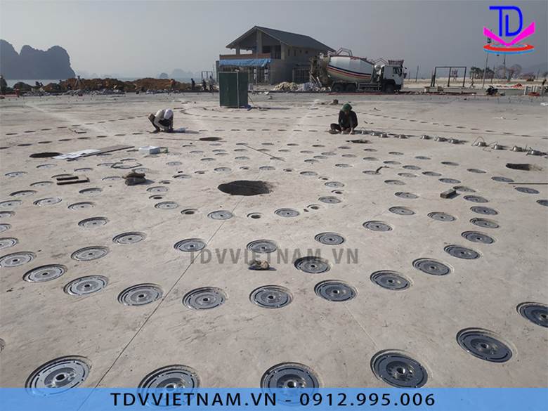 Lắp đặt hệ thống đèn LED âm nước