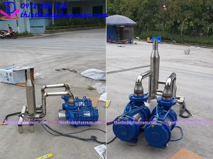 Lắp đặt máy bơm đài phun nước
