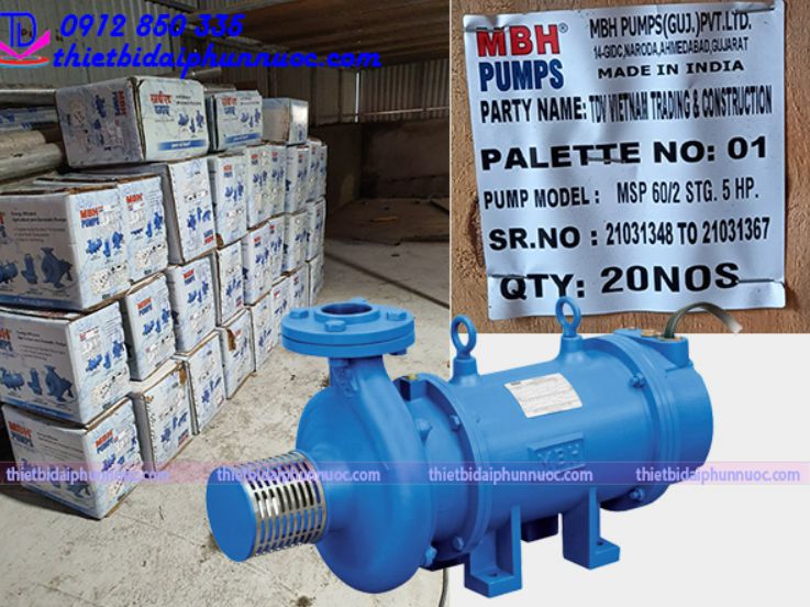 Máy bơm chìm nước thải cho nhạc nước ngoài trời