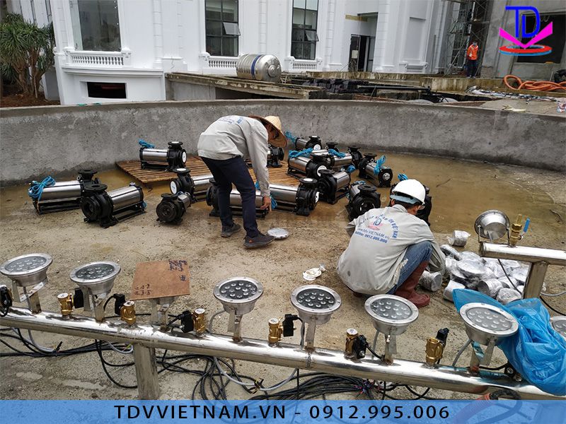 TDV Việt Nam là đơn vị chuyên cung cấp thiết bị đài phun nước uy tín