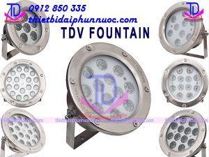 Kinh nghiệm chọn đèn âm nước cho đài phun nước