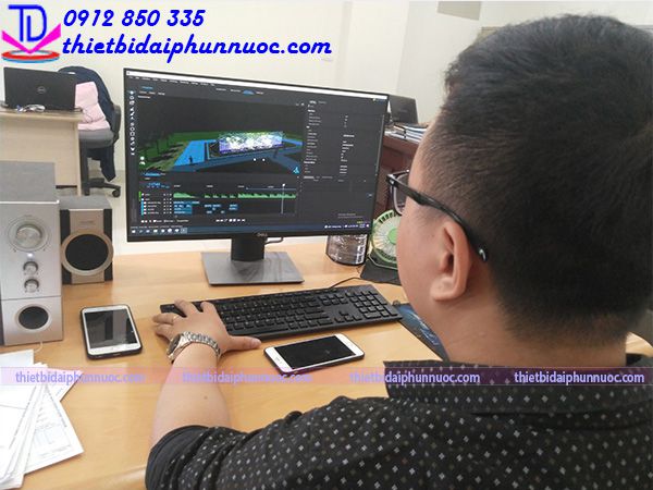 Quy trình thiết kế và mô phỏng nhạc nước chi tiết