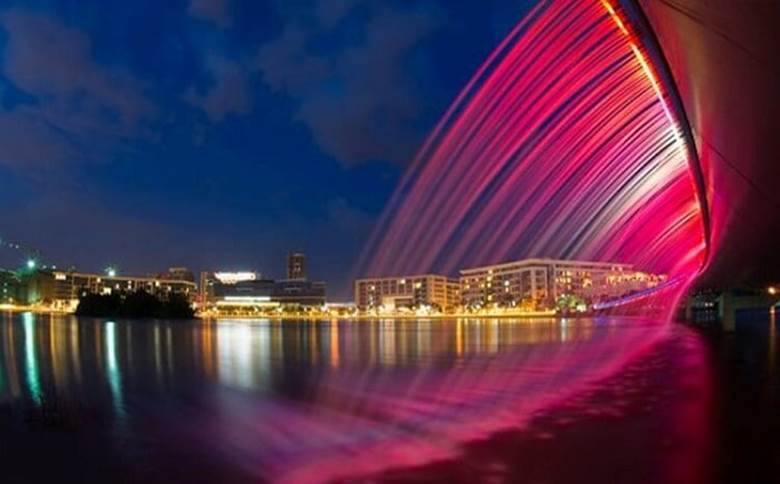 Nhạc nước quận 7, tạo điểm nhấn trong không gian đô thị