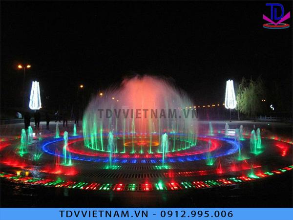 Ứng dụng của hệ thống đài phun nước tạo hình nghệ thuật hiện nay