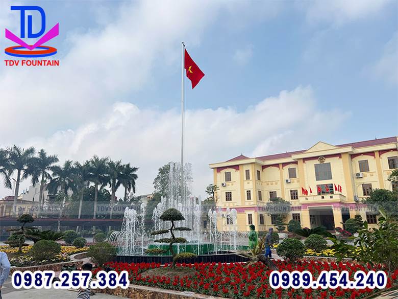 Tạo điểm nhấn cảnh quan trong khuôn viên