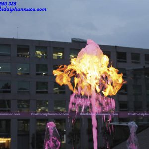 voi phun nuoc tao lua fountain flame 3