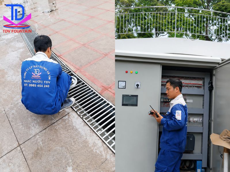 Tiêu chuẩn an toàn cho quảng trường nhạc nước tương tác