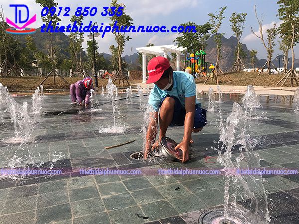Tiêu chuẩn an toàn cho quảng trường nhạc nước tương tác