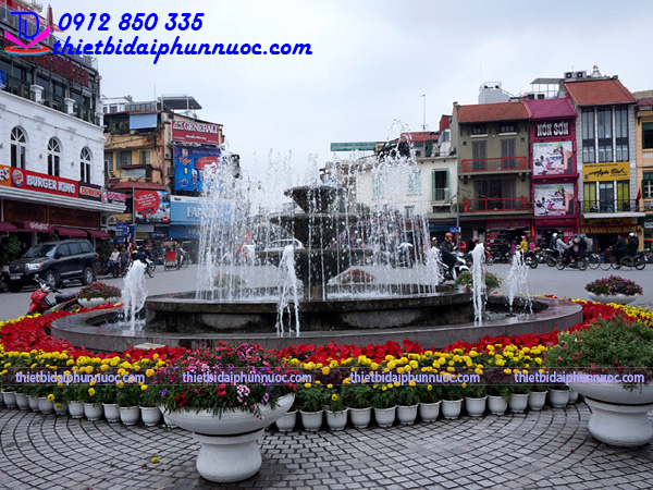 Cách làm mát quảng trường
