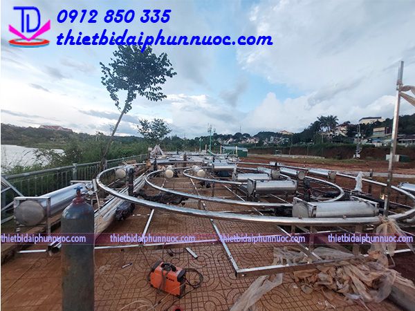 Cấu tạo hệ thống nhạc nước phao nổi