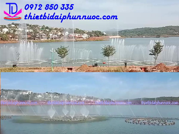 Cấu tạo hệ thống nhạc nước phao nổi